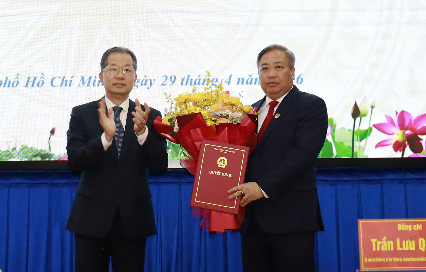 TAND TP HCM có chánh án mới