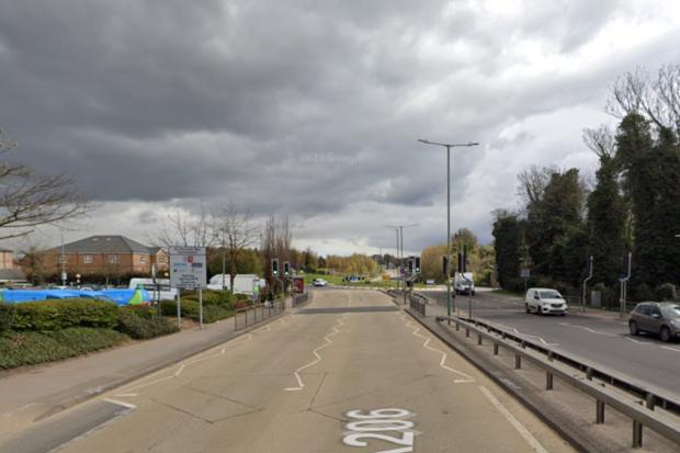 Child in hospital with head injury after being hit by car in Dartford