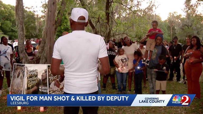 'We want to show the world who he was': Vigil held for man shot by Lake ...