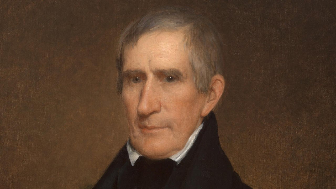 President William Henry Harrison's record-setting inaugural address