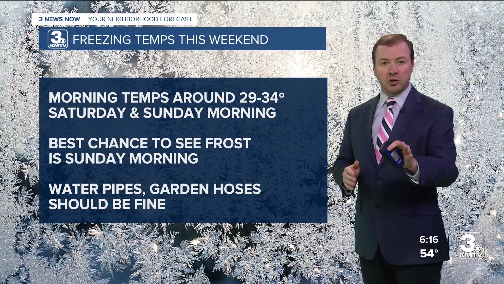 Colder weather leads to freeze warnings for parts of Nebraska this weekend