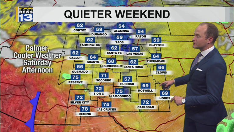 Freezing start to the weekend before warmer weather returns