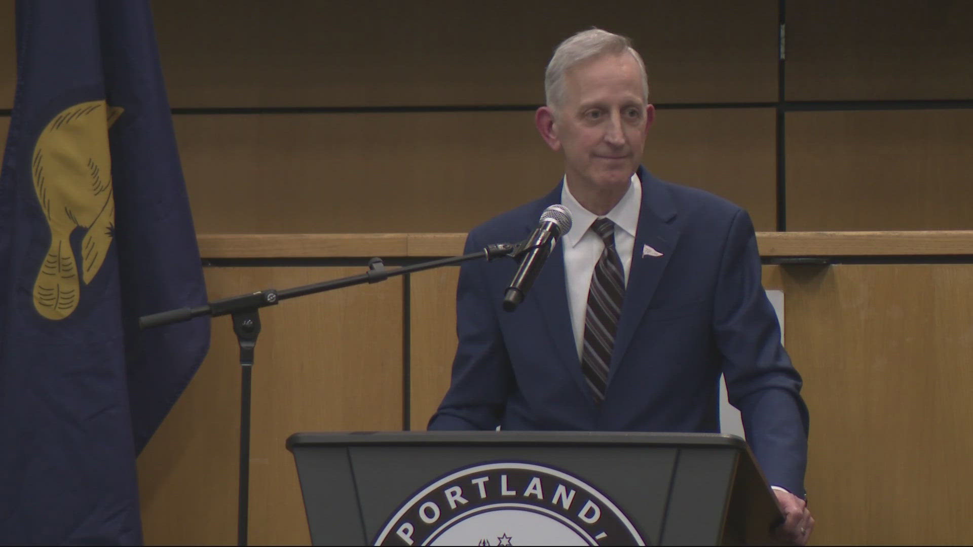 Portland mayor touts progress in his second State of the City address