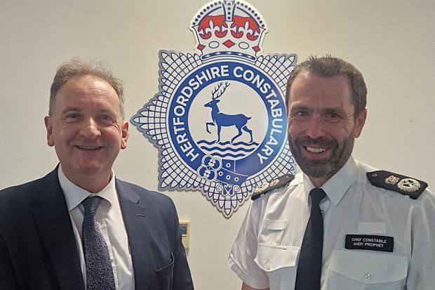 Meet the new Herts top cop 'on a mission' to solve more crimes