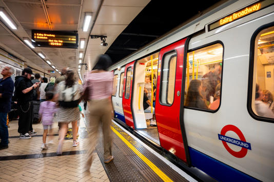 London Underground Services Disrupted As Workers Go On Strike