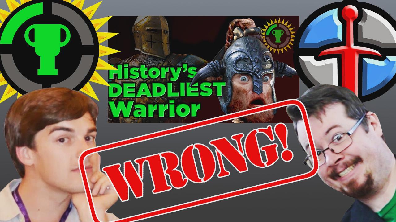 Reply to Game Theory: Who would win -- samurai, knight, or viking? (For ...