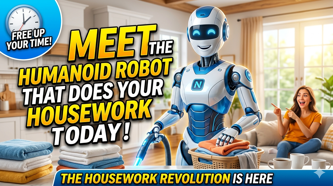 Meet the humanoid robot that does your housework today