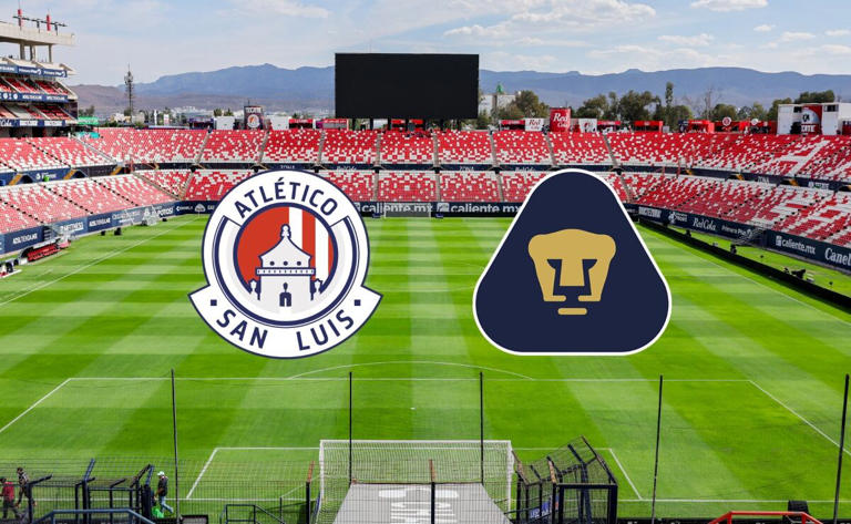 Atlético San Luis vs Pumas en vivo - Jornada 15 - Clausura 2026 - Liga MX