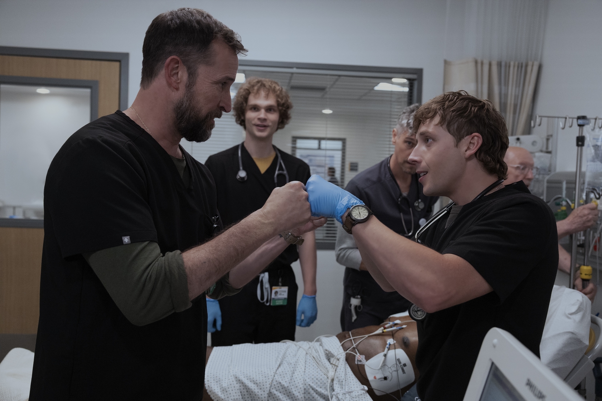 The Pitt star Gerran Howell Season 2 finale interview