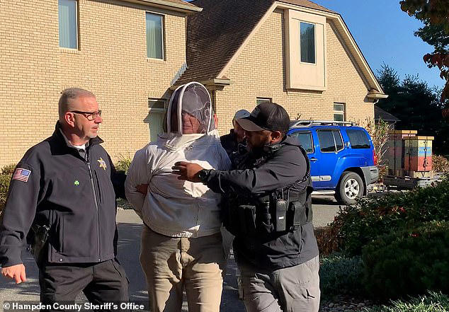 Hilarious arrest pics of woman found guilty of setting swarm of angry ...