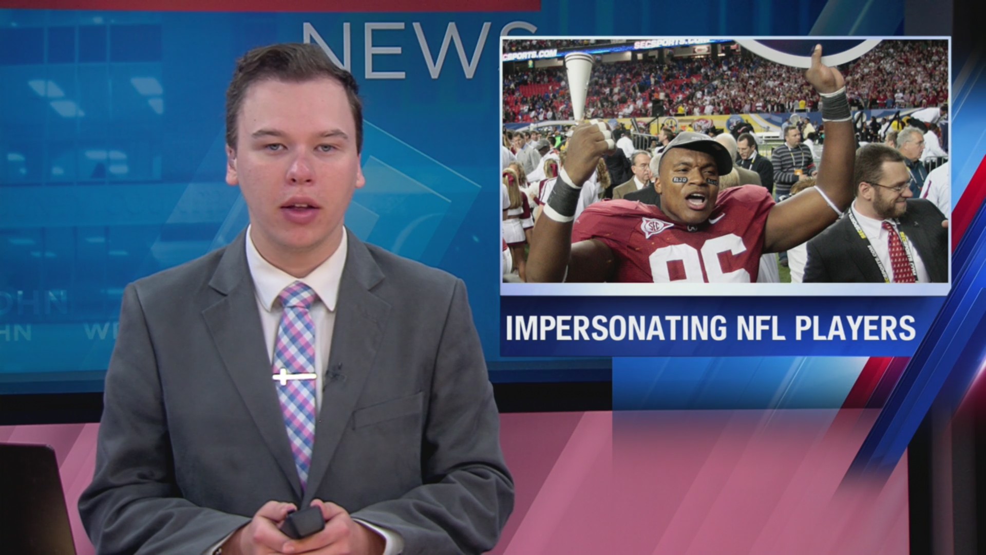Former University of Alabama football player accused of wearing ...
