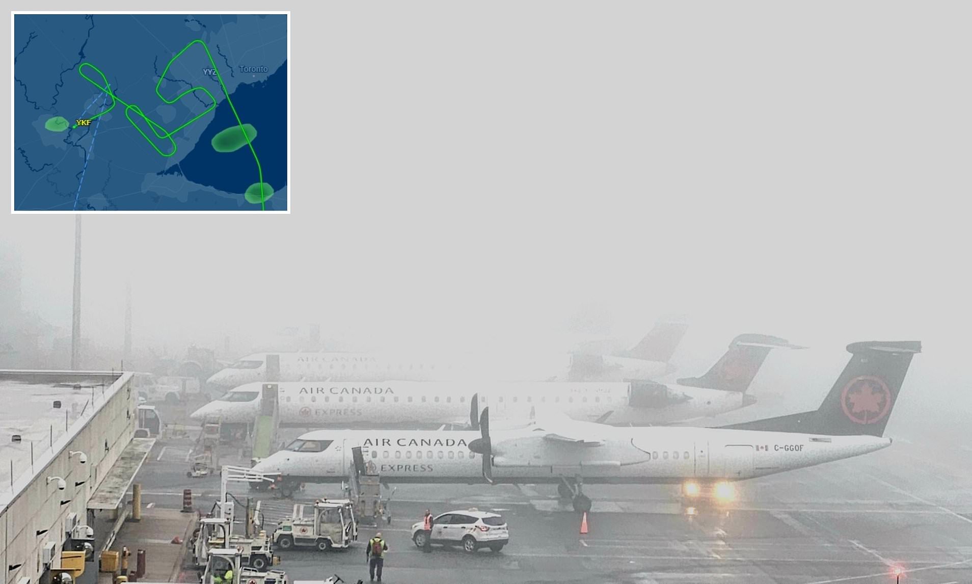 Screams and sobs as packed passenger plane stuck for hours on runway ...