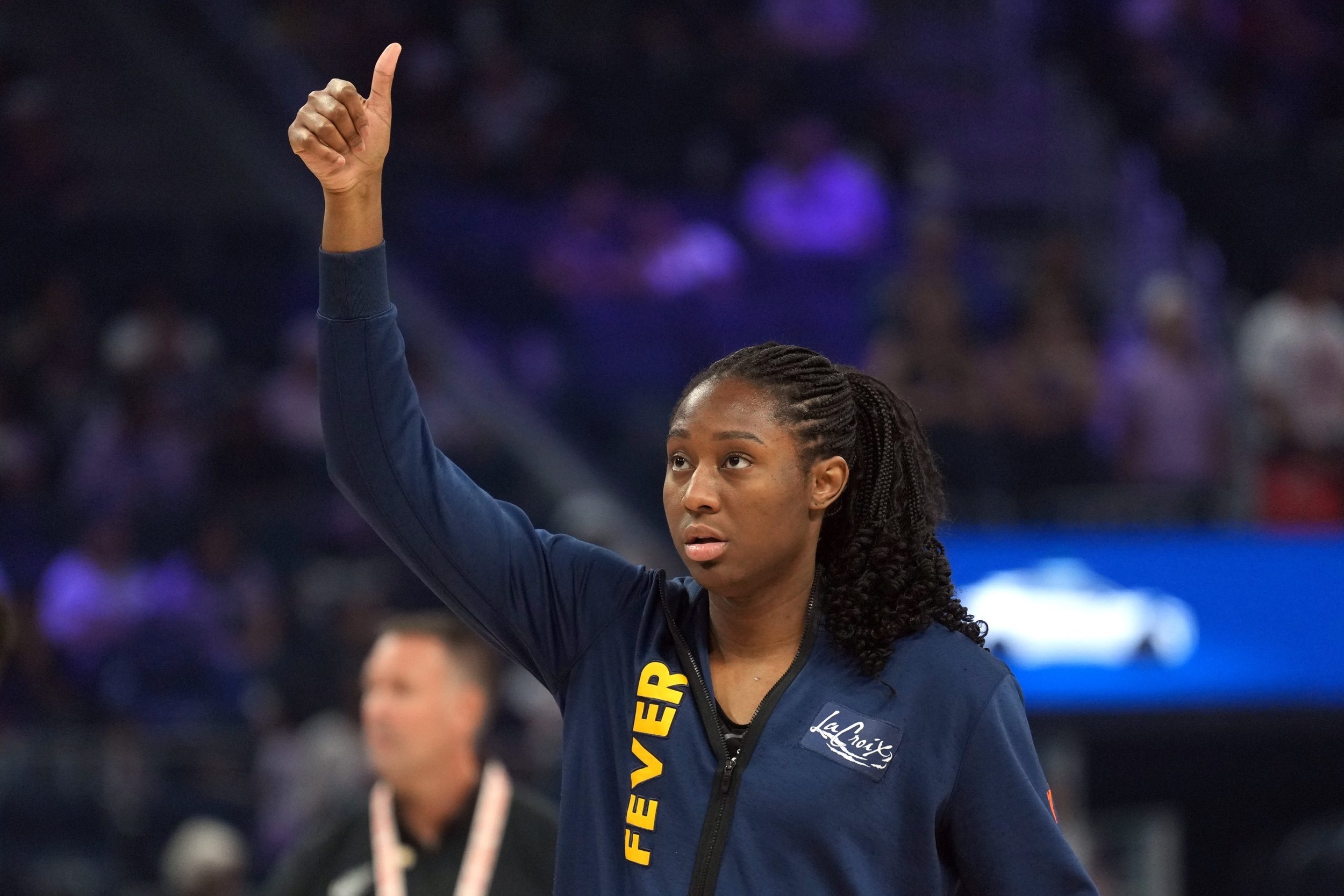 Aliyah Boston tiene dos palabras para Caitlin Clark tras las noticias sobre Fever.