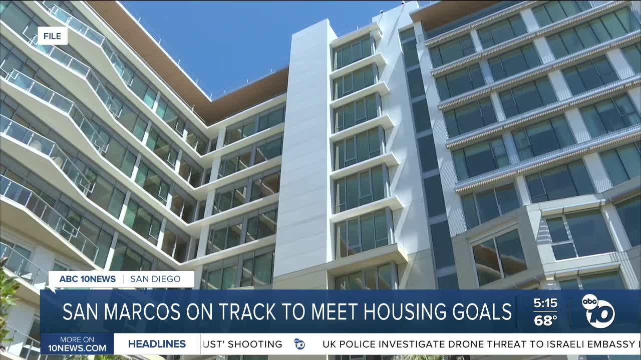San Marcos outpaces neighboring cities in meeting state housing mandates