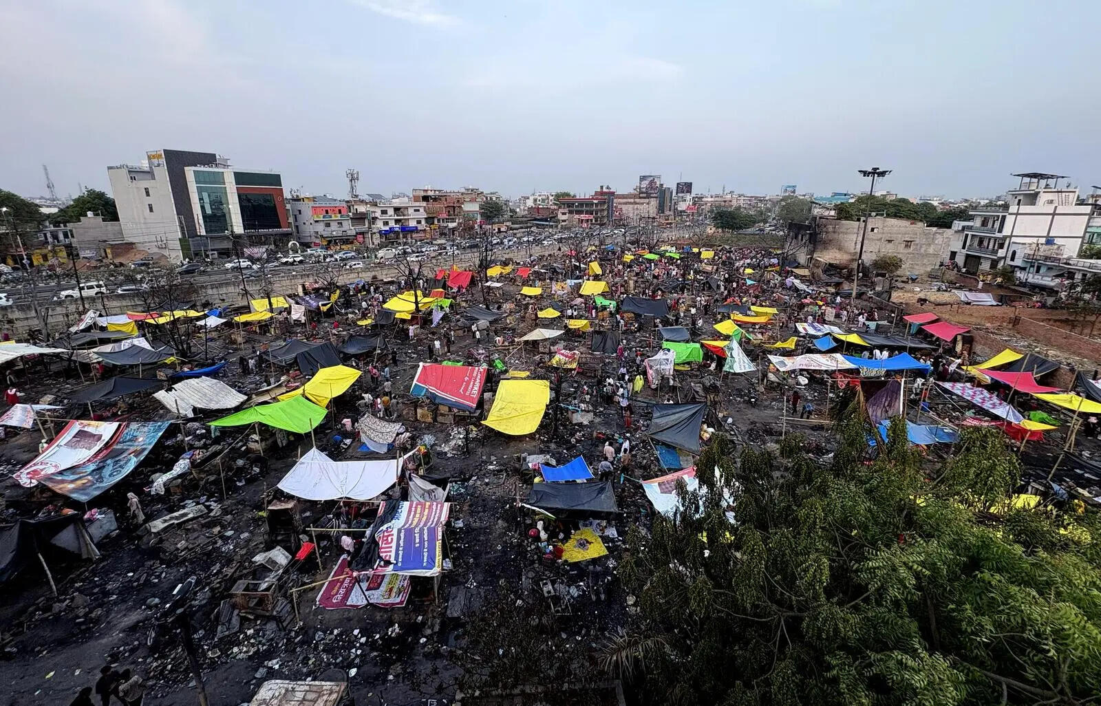 Two FIRs over misleading posts on slum fire