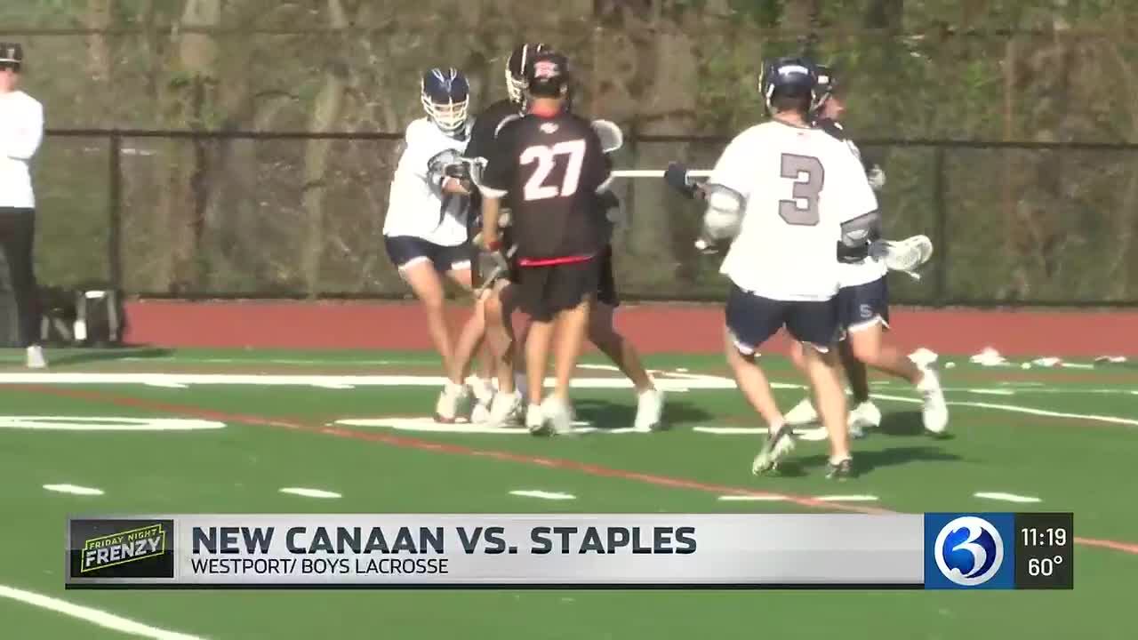 Staples lacrosse rallies from 3-goal deficit to beat top-ranked New Canaan