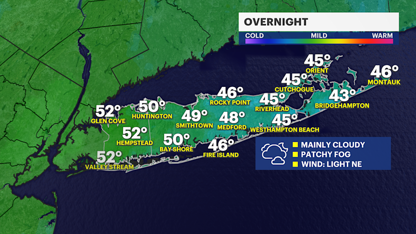 Cloudy with patchy fog overnight; more rain and colder weather are on ...