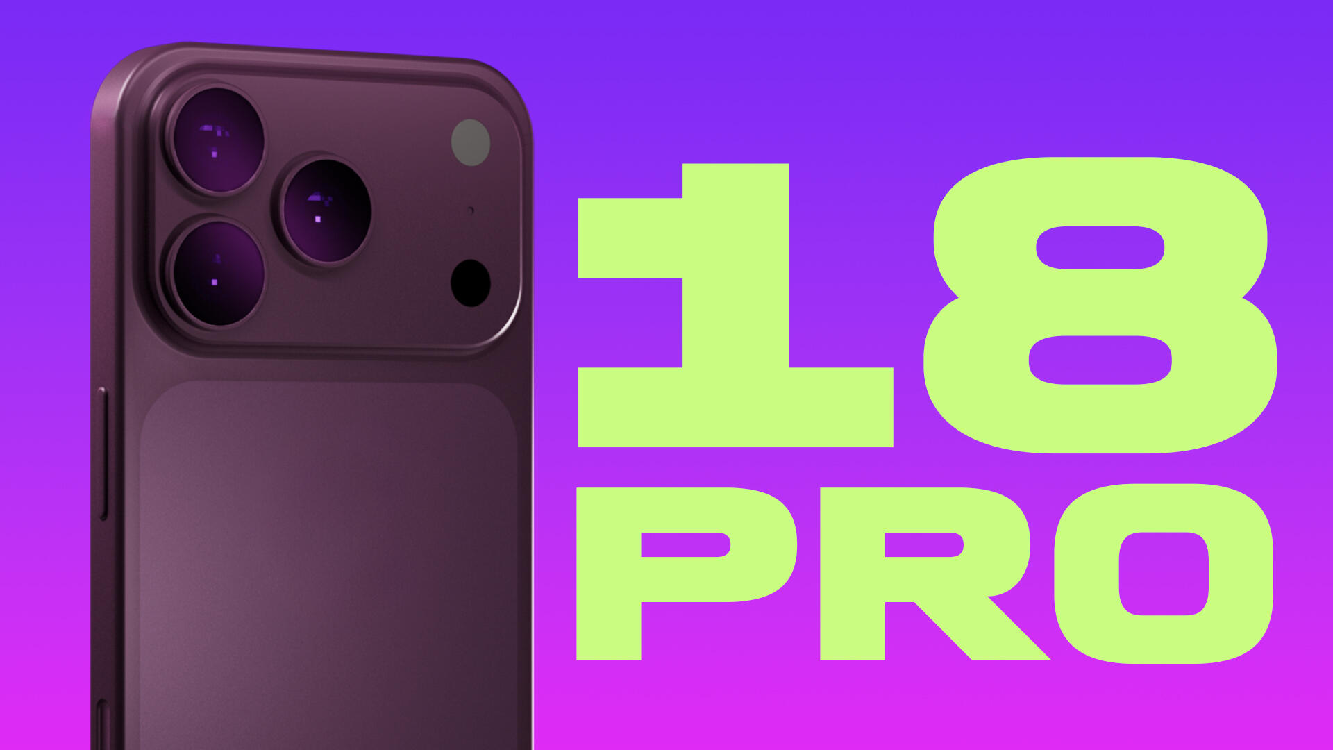 One rumored color for the iPhone 18 Pro? A rich dark cherry red