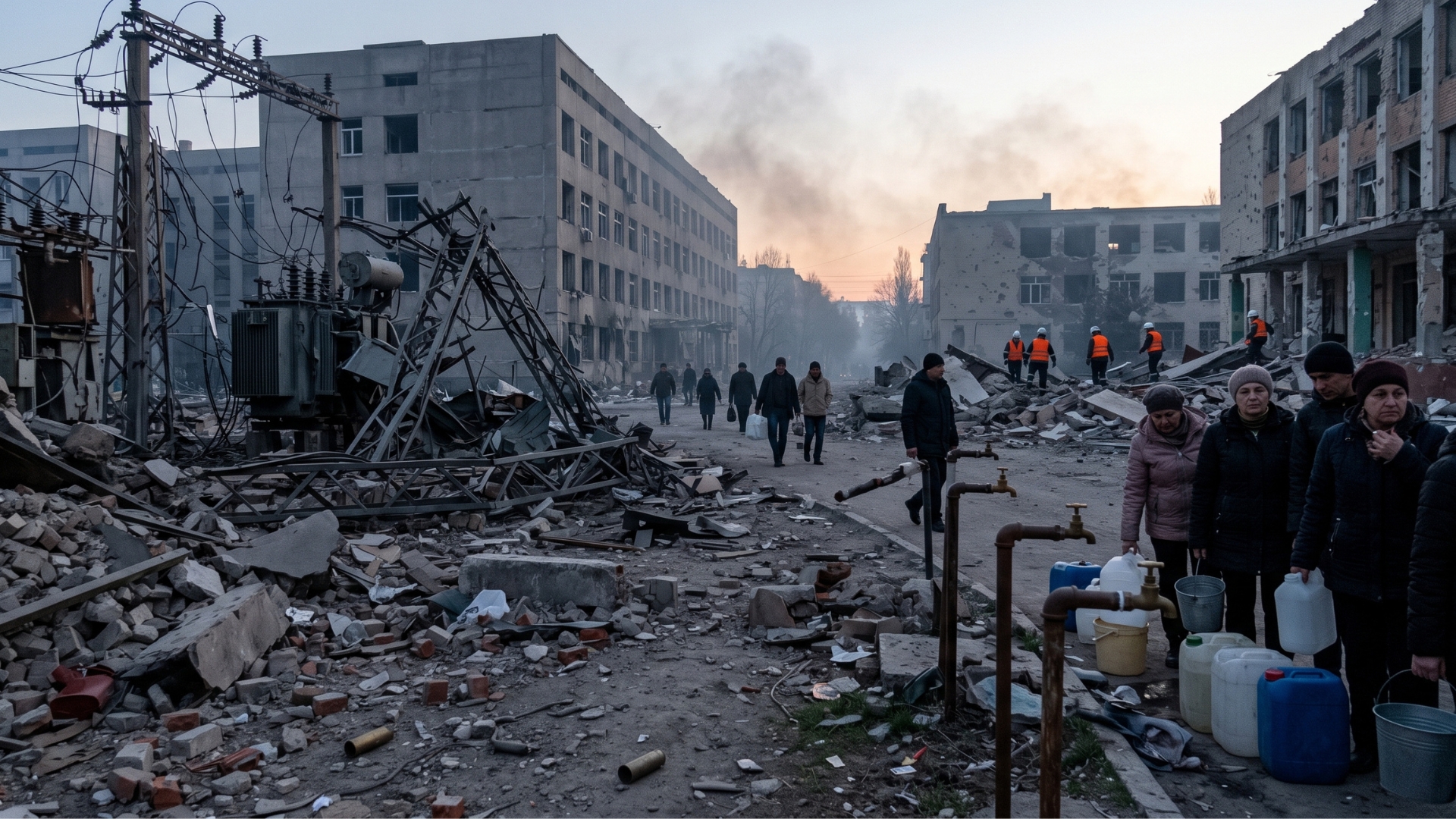 Why Civilian Infrastructure Becomes a Target in War?