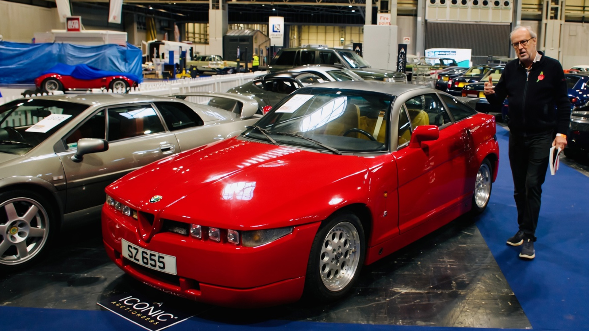 What makes this classic Alfa Romeo SZ so iconic?