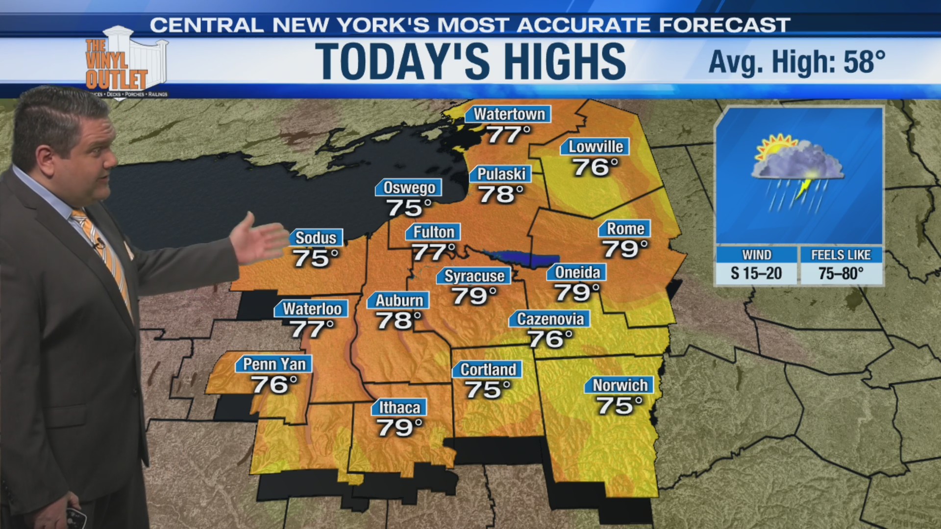 Storm Team forecast: Midday update Saturday 4-18-26
