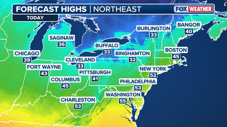 Cold in April: NYC to swing from summer heat to chilly 50s in sudden ...
