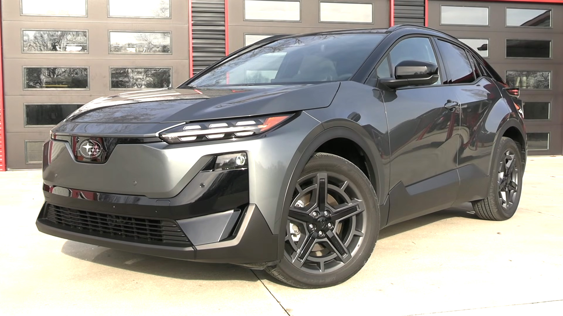 A compact electric Subaru SUV with toughness for all terrains