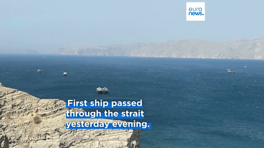 Iranian gunboats fire on tanker transiting the Strait of Hormuz, UK ...
