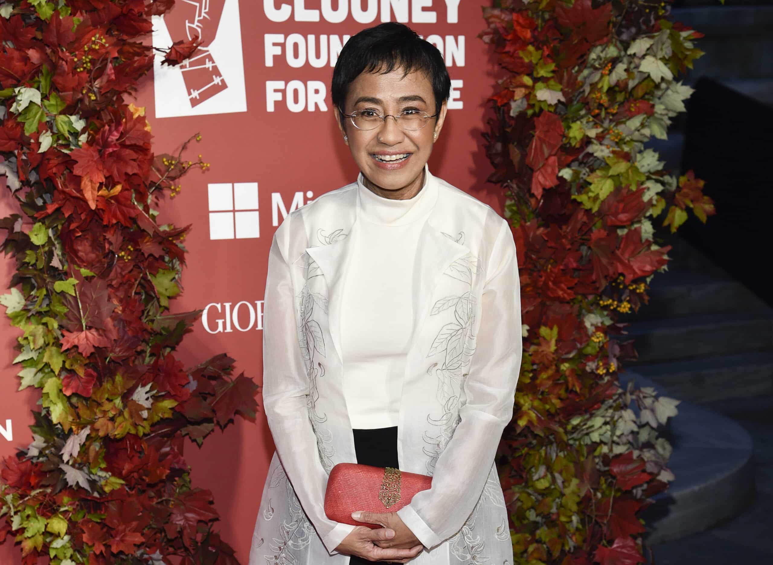 Maria Ressa to be honored with LA Press Club’s Daniel Pearl Award