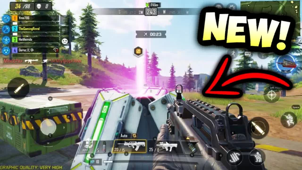 COD Mobile battle royale gameplay! Early Modern Warfare battle royale ...