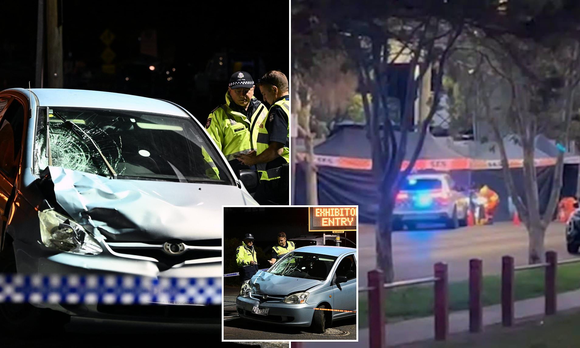 One dead and another critical after car reportedly mowed down a group ...