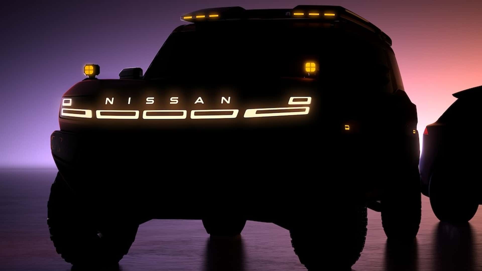 Nissan drops first glimpse of new off-road concept