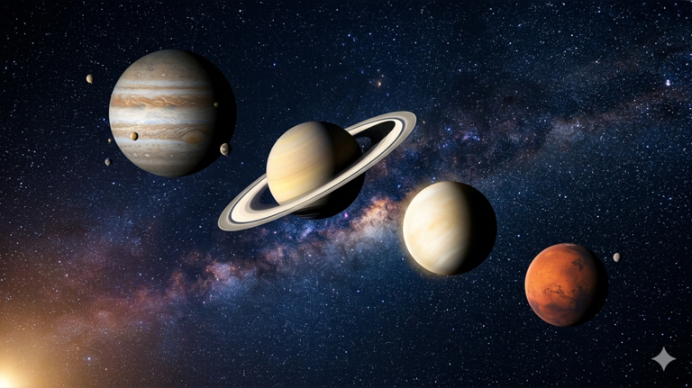 How to capture the rare four-planet parade at the perfect angle