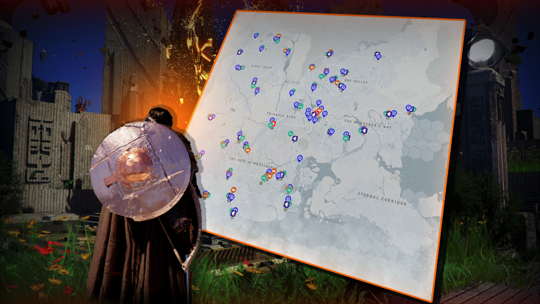 Abyss interactive map - Crimson Desert