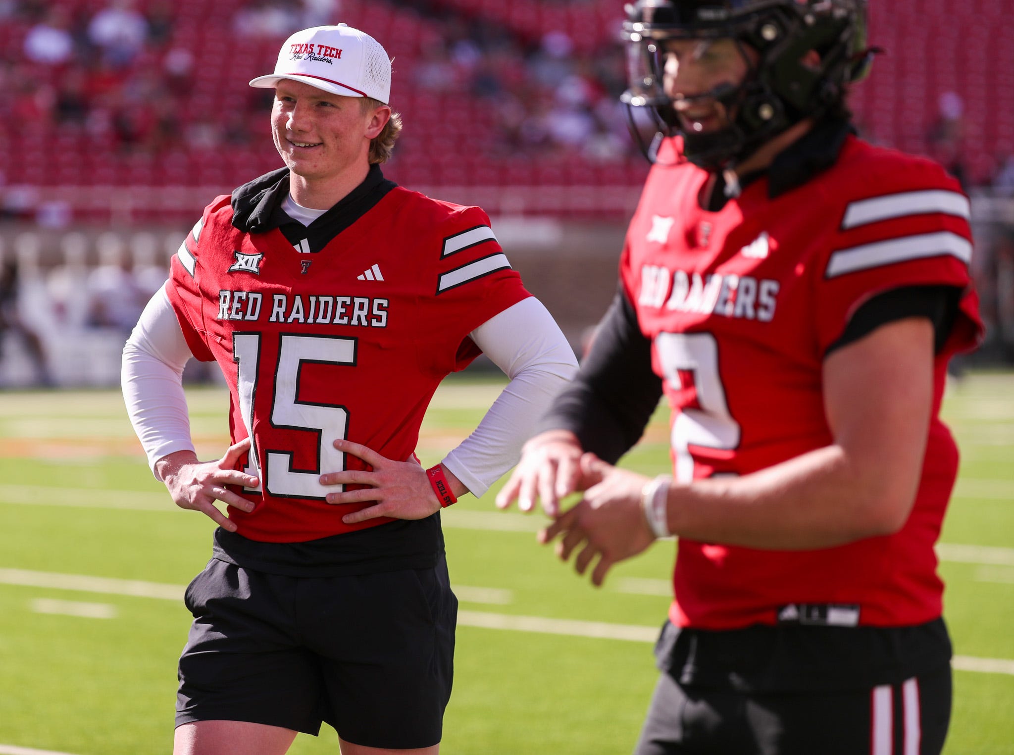 What does Will Hammond's return to Texas Tech football 7-on-7 imply?