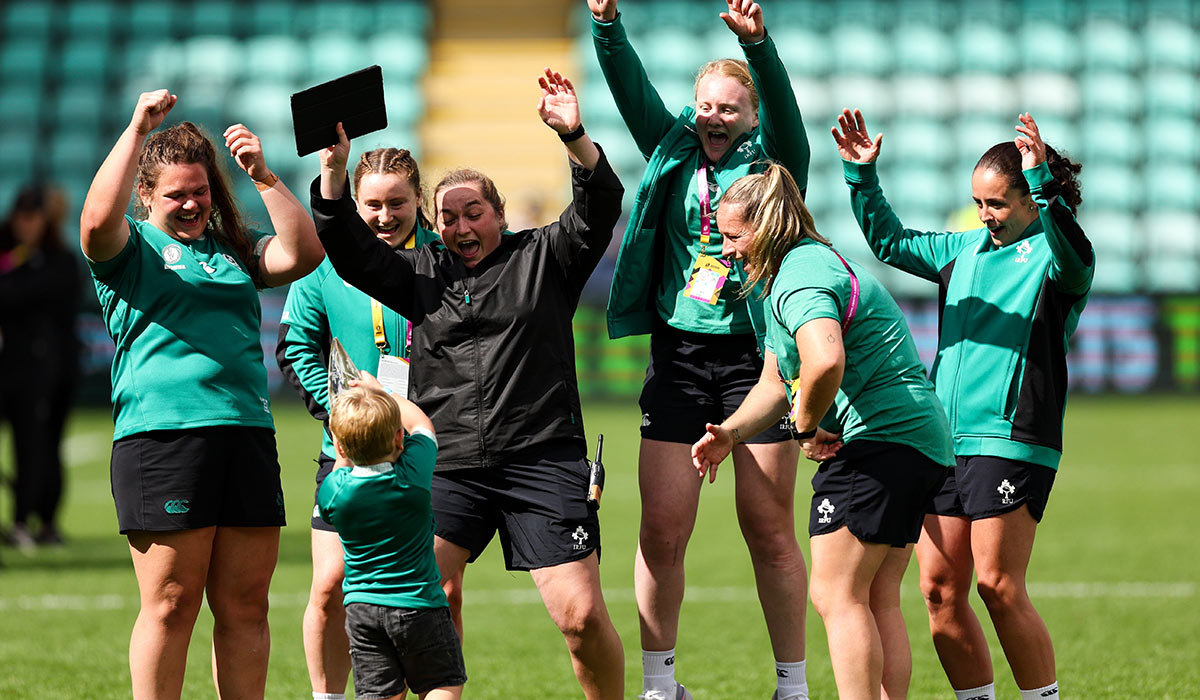 Meet the ex-England rugby player and mum who now plays for Ireland