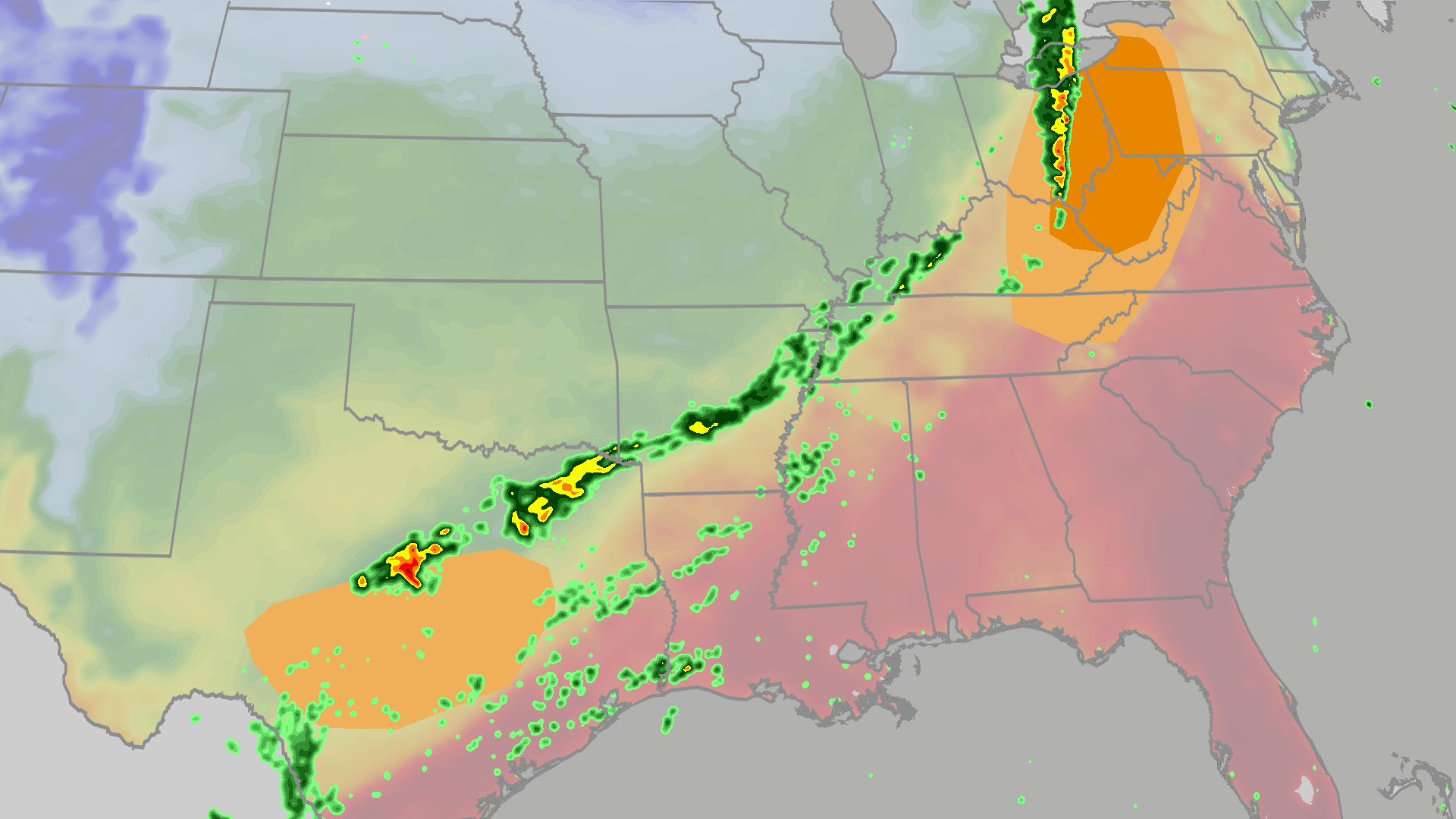 Severe weather outbreak to conclude Saturday with damaging winds ...