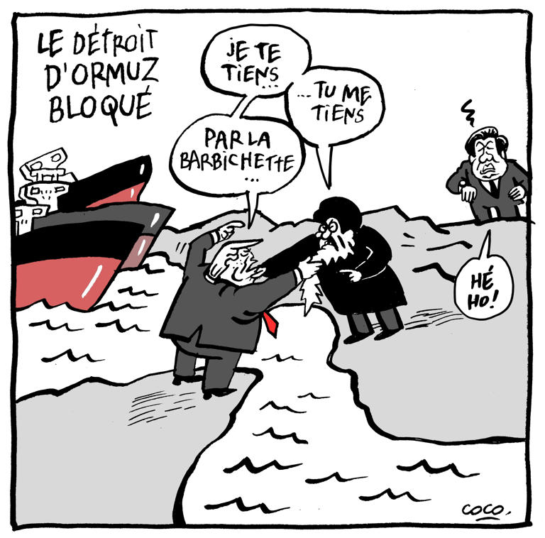 La semaine vue par Coco : détroit d’Ormuz, carburants, Olivier Nora…