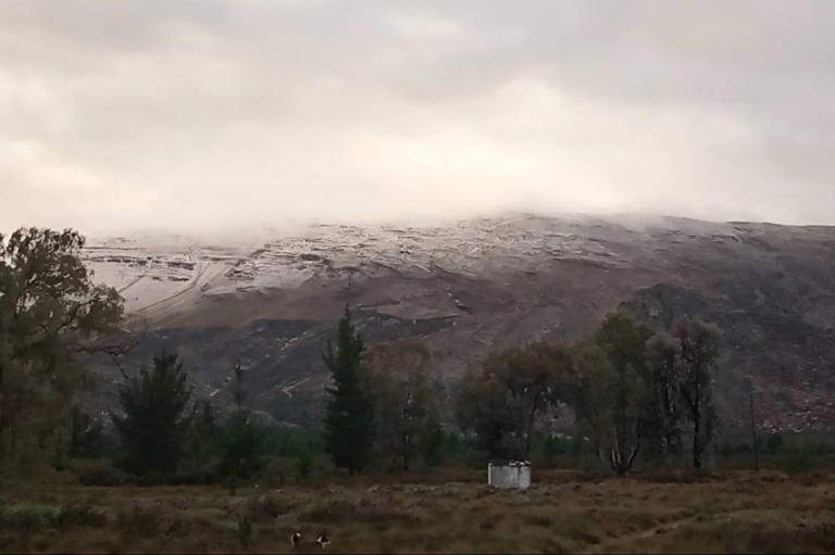 The first snow of the season has fallen – photos