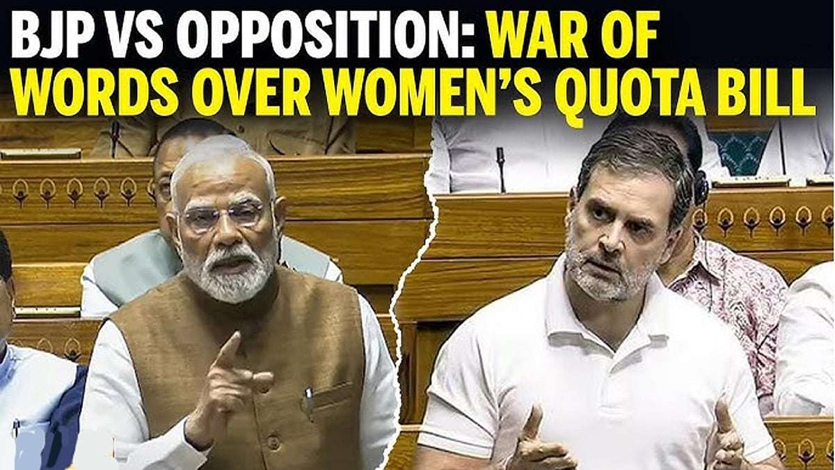 BJP, opposition in war of words after Constitution Amendment Bill defeat