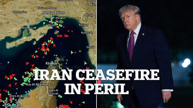 Iran shuts the Strait of Hormuz again as US continues blockade