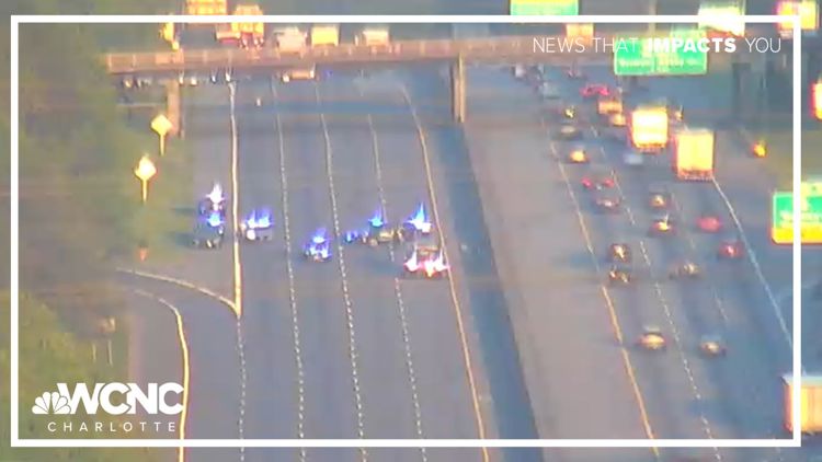 I-85 North reopens in Gaston County after crash blocked all lanes