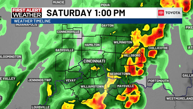 First Alert Weather Day: Strong to severe thunderstorms expected Saturday