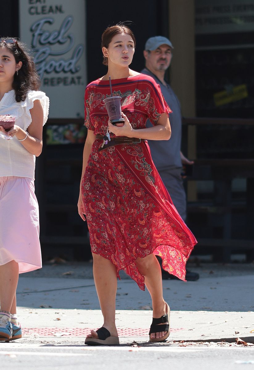 Through the years: Katie Holmes and Suri have remained inseparable since their move to New York City following the 2012 split