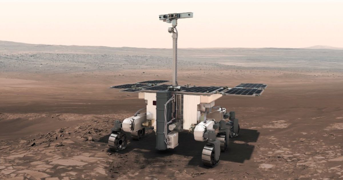 NASA approves Europe's first Mars rover mission for Falcon Heavy launch ...