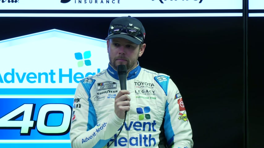Jones on new crew chief Alexander: 'Doing a good job'