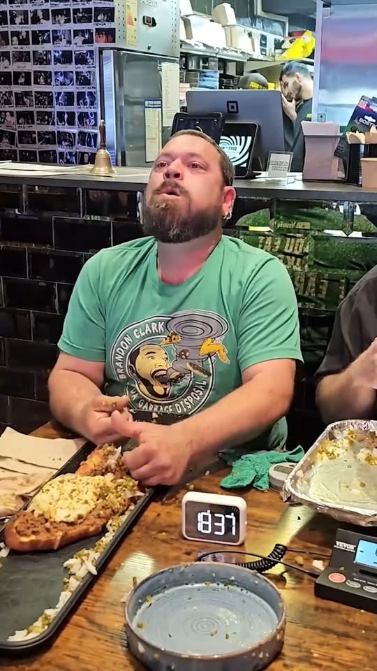 This giant hot dog challenge got out of control fast 🌭