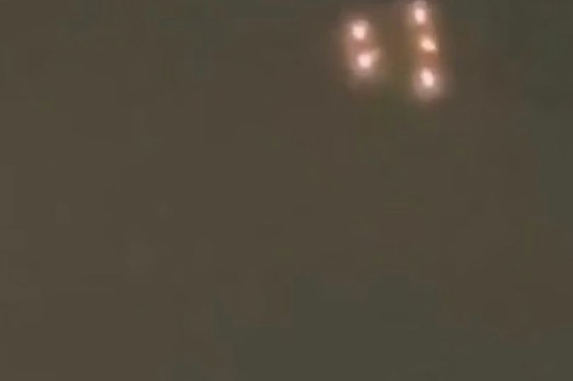 UFO cluster spotted over mysterious base tied to missing Air Force ...