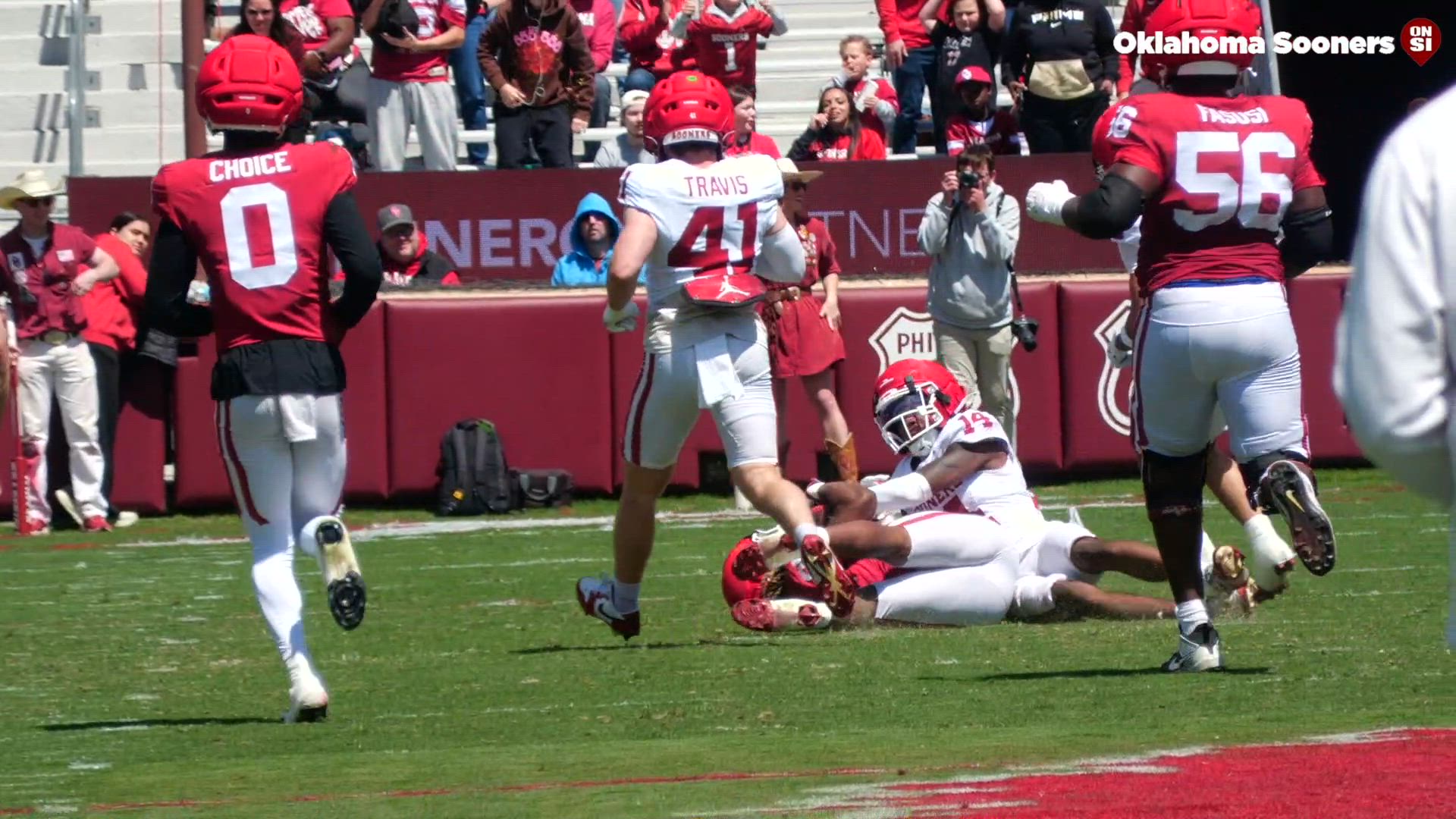 Oklahoma 2026 spring game highlights
