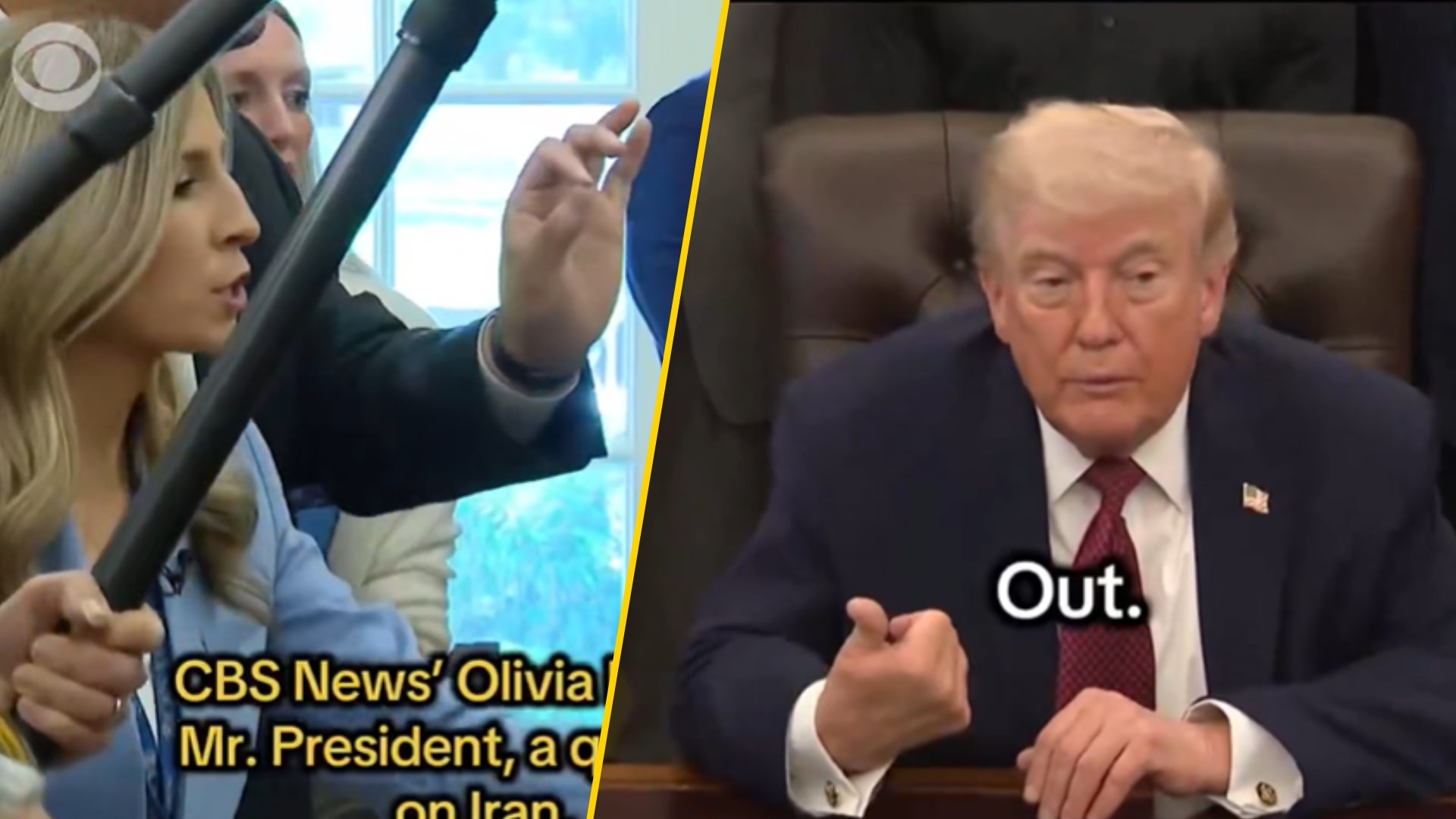 Incydenty w cieśninie Ormuz. Donald Trump zbył pytanie dziennikarki [WIDEO]
